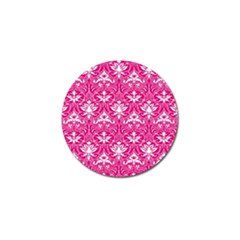 Pink  Lace Decorative Ornament - Pattern 14th And 15th Century - Italy Vintage Golf Ball Marker (4 Pack) by ConteMonfrey