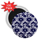 Blue Lace Decorative - Pattern 14th And 15th Century - Italy Vintage 2.25  Magnets (100 pack)  Front