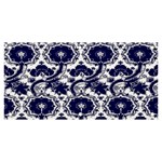 Blue Lace Decorative - Pattern 14th And 15th Century - Italy Vintage Banner and Sign 6  x 3  Front