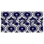 Blue Lace Decorative - Pattern 14th And 15th Century - Italy Vintage Banner and Sign 8  x 4  Front