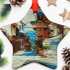 An Italian Neighborhood  Ornament (star) by ConteMonfrey