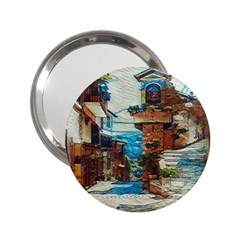 An Italian Neighborhood  2 25  Handbag Mirrors by ConteMonfrey