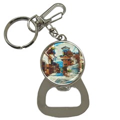 An Italian Neighborhood  Bottle Opener Key Chain by ConteMonfrey