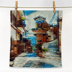 An Italian Neighborhood  Face Towel by ConteMonfrey