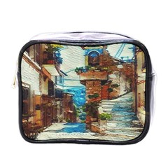 An Italian Neighborhood  Mini Toiletries Bag (one Side) by ConteMonfrey