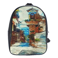 An Italian Neighborhood  School Bag (xl) by ConteMonfrey