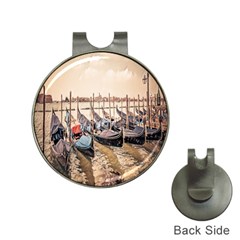 Black Several Boats - Colorful Italy  Hat Clips With Golf Markers by ConteMonfrey