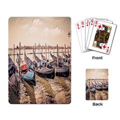 Black Several Boats - Colorful Italy  Playing Cards Single Design (rectangle) by ConteMonfrey