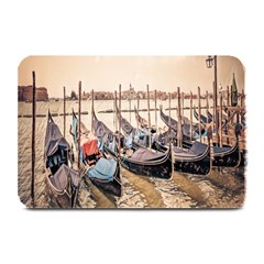 Black Several Boats - Colorful Italy  Plate Mats by ConteMonfrey