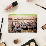 Black Several Boats - Colorful Italy  Cosmetic Bag (XS) Front