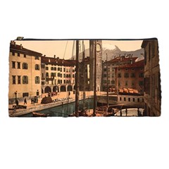  The Harbor, Riva, Lake Garda, Italy 1890-1900 Pencil Case by ConteMonfrey