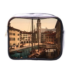  The Harbor, Riva, Lake Garda, Italy 1890-1900 Mini Toiletries Bag (one Side) by ConteMonfrey