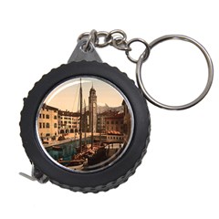  The Harbor, Riva, Lake Garda, Italy 1890-1900 Measuring Tape by ConteMonfrey