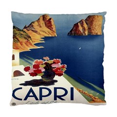 Capri, Italy  Standard Cushion Case (two Sides) by ConteMonfrey