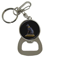 Ancient Egyptian Cat Bottle Opener Key Chain by LotAKeyChains