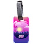 Landscape Illustration Illustrator Luggage Tag (two sides) Front