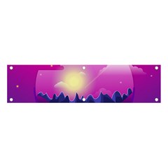 Landscape Illustration Illustrator Banner And Sign 4  X 1 