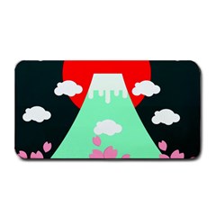 Mount Fuji Japan Landscape Volcano Medium Bar Mats by Wegoenart