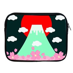 Mount Fuji Japan Landscape Volcano Apple Ipad 2/3/4 Zipper Cases by Wegoenart