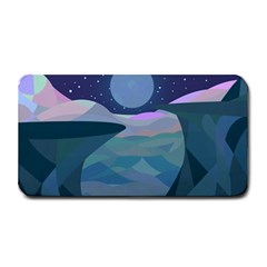 Landscapes Moon Stars Night Medium Bar Mats by Wegoenart