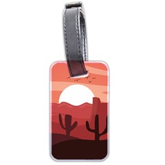 Artistic Digital Landscape Art Luggage Tag (two Sides) by Wegoenart