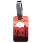 Artistic Digital Landscape Art Luggage Tag (two sides) Front