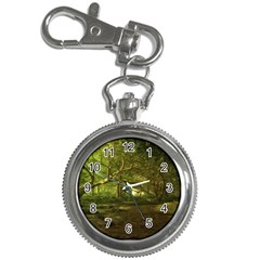 Nature Greenforest Trees Tree Landscape Key Chain Watches by Wegoenart