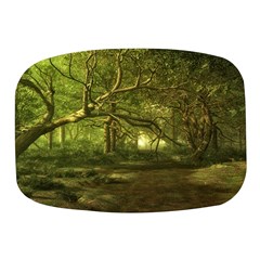 Nature Greenforest Trees Tree Landscape Mini Square Pill Box by Wegoenart