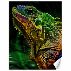 Chameleon Reptile Lizard Animal Canvas 18  X 24  by Wegoenart