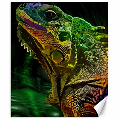 Chameleon Reptile Lizard Animal Canvas 20  X 24  by Wegoenart