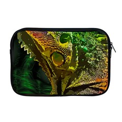 Chameleon Reptile Lizard Animal Apple Macbook Pro 17  Zipper Case by Wegoenart