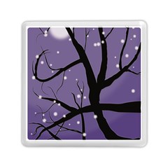 Moon Night Fantasy Dark Love Memory Card Reader (square) by Wegoenart