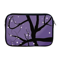 Moon Night Fantasy Dark Love Apple Macbook Pro 17  Zipper Case by Wegoenart