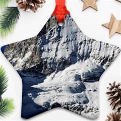 Adventure Altitude Climb Cold Ornament (star) by Wegoenart