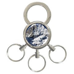 Adventure Altitude Climb Cold 3-ring Key Chain by Wegoenart