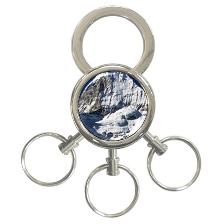 Adventure Altitude Climb Cold 3-Ring Key Chain