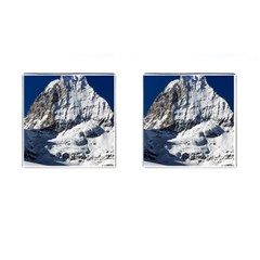 Adventure Altitude Climb Cold Cufflinks (square) by Wegoenart