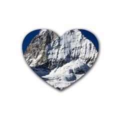 Adventure Altitude Climb Cold Rubber Coaster (heart) by Wegoenart