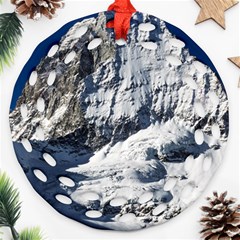 Adventure Altitude Climb Cold Ornament (round Filigree) by Wegoenart