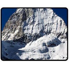 Adventure Altitude Climb Cold Double Sided Fleece Blanket (medium)  by Wegoenart