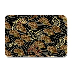 Oriental Traditional Seamless Pattern Plate Mats by Wegoenart