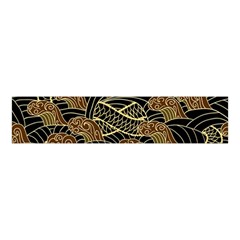 Oriental Traditional Seamless Pattern Velvet Scrunchie by Wegoenart