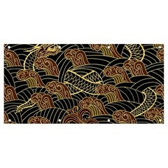 Oriental Traditional Seamless Pattern Banner And Sign 8  X 4 