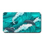 Sea Waves Seamless Pattern Medium Bar Mats 16 x8.5  Bar Mat