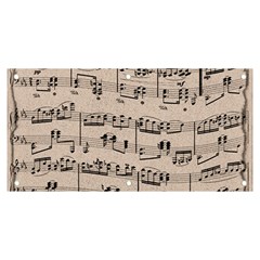 Art Vintage Music Paper Background Design Banner And Sign 6  X 3 