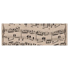 Art Vintage Music Paper Background Design Banner And Sign 12  X 4  by Wegoenart