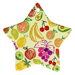 Seamless-fruit Ornament (Star)