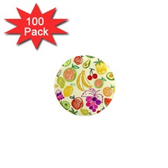 Seamless-fruit 1  Mini Magnets (100 pack) 