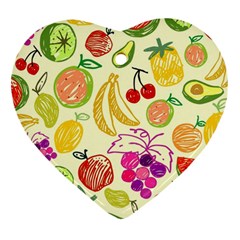 Seamless-fruit Ornament (heart) by nateshop