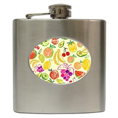 Seamless-fruit Hip Flask (6 Oz) by nateshop